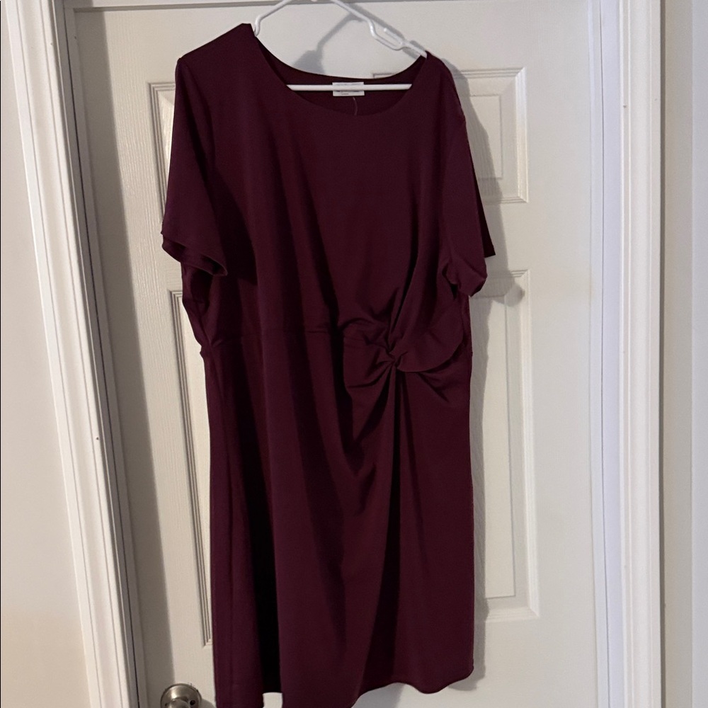 Maurices Deep Burgundy Mini Dress